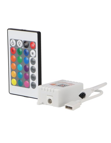 Controller Mini Smarthome LEDME per Strisce RGB con WiFi e Telecomando