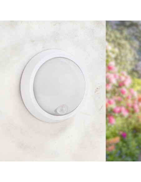 LED Sphere Wall Light M LEDME 12W Motion Sensor IP54