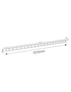 Foss Series Wall Light 18W 6000K M LEDME 2