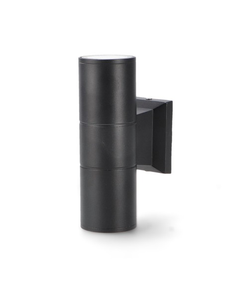 Black Tube Wall Light IP54 M LEDME