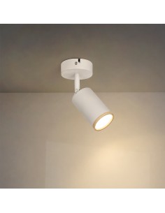 Ceiling Wall Light Gu10 Adjustable Country 1 Spot - Dsc