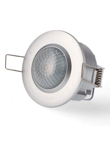 Silver M LEDME Recessed PIR Motion Detector 360°