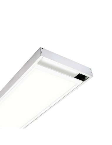 Surface Panel Kit 120x30 cm White 65 mm M LEDME