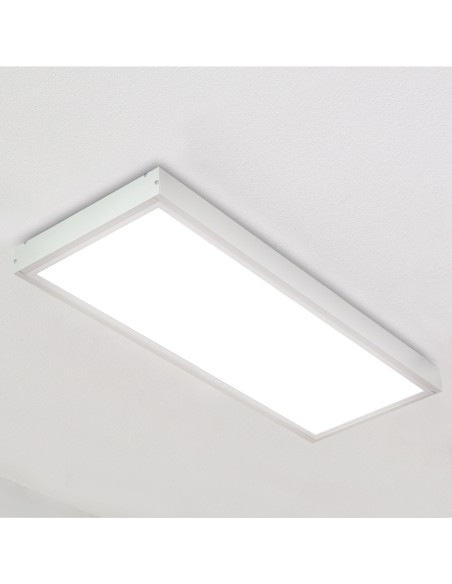 Surface Panel Kit 120x30 cm White 65 mm M LEDME
