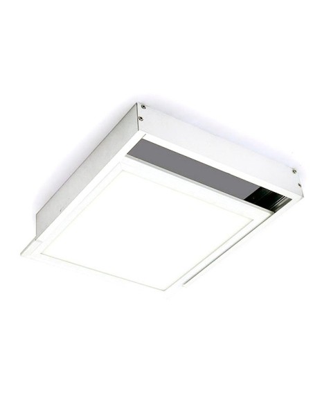 Surface Panel Kit 120x30 cm White 65 mm M LEDME