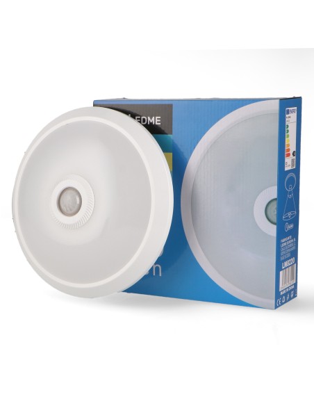Plafon LED com Sensor de Movimento 15W 6000K