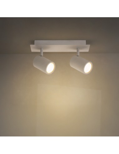 M LEDME State 2 GU10 Spotlights Adjustable Ceiling Wall Light