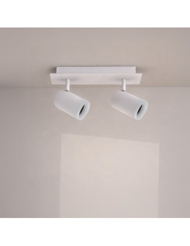 M LEDME State 2 GU10 Spotlights Adjustable Ceiling Wall Light