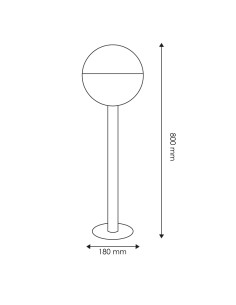 Cam Plus M LEDME E27 40W IP44 Surface Mount Beacon 2