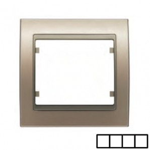 Marco 4 elementos BRONCE NIEBLA BJC 22004-BN