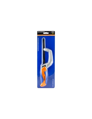 Compact hand saw with rubberized handle ACCUMASTER