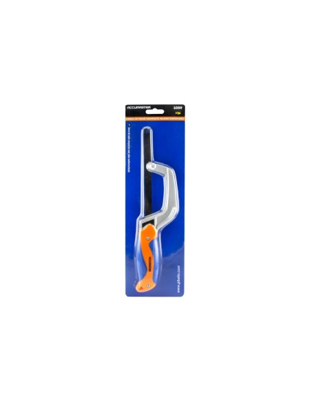Compact hand saw with rubberized handle ACCUMASTER