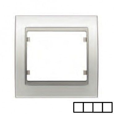 Marco 4 elementos BLANCO PERLA MABE BJC 22004-BP