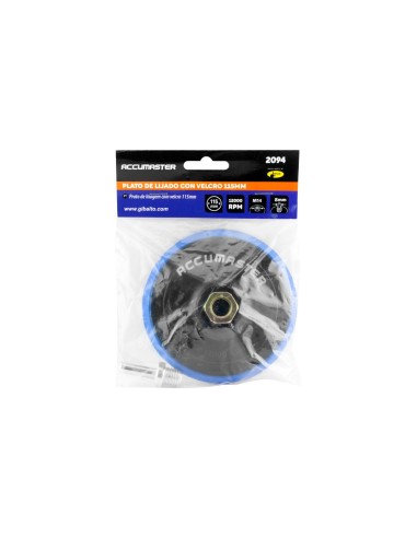 Velcro sanding disc 115mm