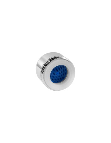 Luftfilter mit Gewindeadapter M22/24 MM, verchromter Kalkbeständiger Körper
