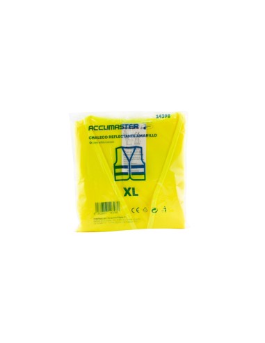 Yellow reflective vest size XL CE certified