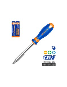 WADFOW 12-Piece Screwdriver Bit Set with Holder