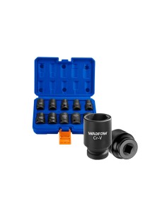 Set di bicchieri da impatto WADFOW 10 pezzi 1/2" DR