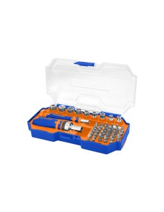 WADFOW 43-piece CR-V Screwdriver Kit with Case 2