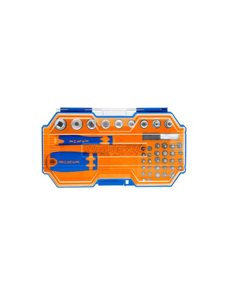 WADFOW 43-piece CR-V Screwdriver Kit with Case