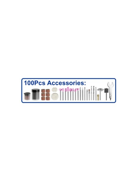 Multistrumento wireless Wadfow 12V con kit di 100 accessori