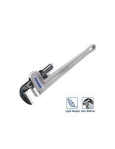 Alicate Stillson alumínio WADFOW 250 mm aço carbono