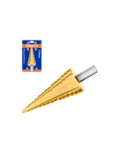 Step Drill Bit HSS Titanium 4-20 mm 2 mm Step Hex Shank