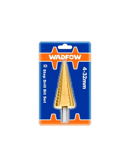Step Drill Bit HSS Titanium 4-20 mm 2 mm Step Hex Shank
