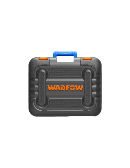 Wadfow 20V Cordless Impact Drill and Angle Grinder Kit with Case