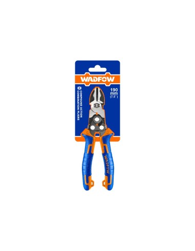 Alicate corte diagonal dupla ação 190 mm marca Wadfow