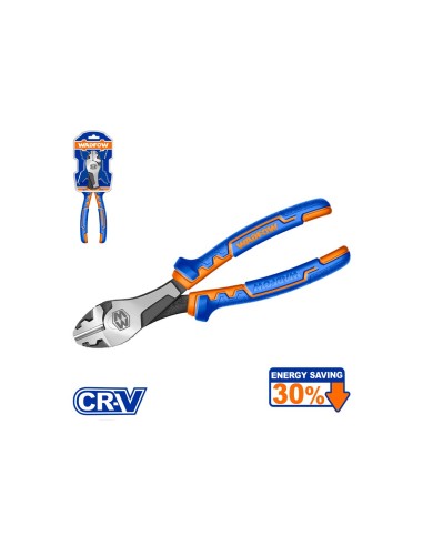 Alicate de corte diagonal WADFOW 200mm Cr-V com desbarbado