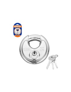 Candado de disco WADFOW 70 mm acero inoxidable grillete cerrado 2