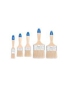 WADFOW 9-Piece Oil Paint Brush Set with Wooden Handles 2