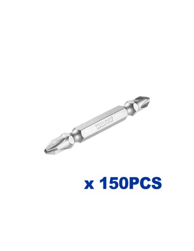 WADFOW 500pcs Magnetic Screwdriver Bits PH2 25mm Cr-V Steel