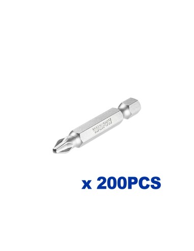WADFOW 500pcs Magnetic Screwdriver Bits PH2 25mm Cr-V Steel