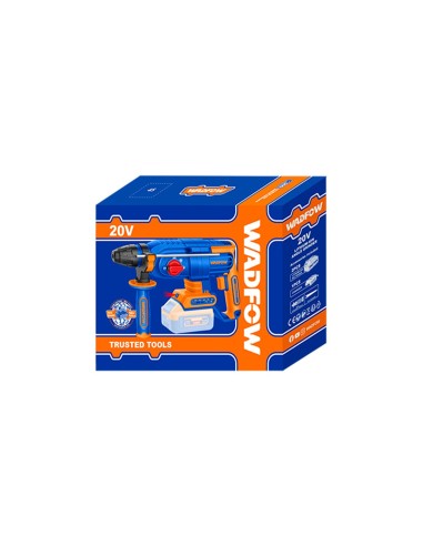 Martelo combinado Brushless a bateria 2.5J Wadfow
