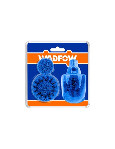 3-Piece Drill Brush Set WADFOW 2/3.5/4 inch Hex Shank