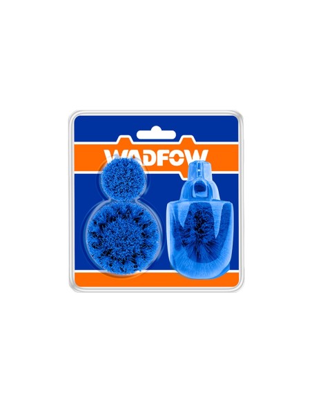 3-Piece Drill Brush Set WADFOW 2/3.5/4 inch Hex Shank