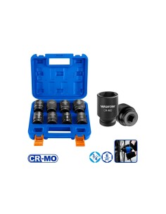 8-Piece 3/4-Inch Impact Socket Set Wadfow 2