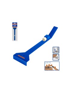 Wadfow 460mm Floor Pull Bar with Felt Base and Rubber Pad 2