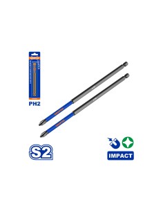 WADFOW 2-Piece 150mm PH2 Impact Driver Bit Set