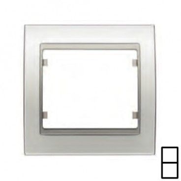 Marco 2 elementos vertical BLANCO PERLA MABE BJC 22102-BP