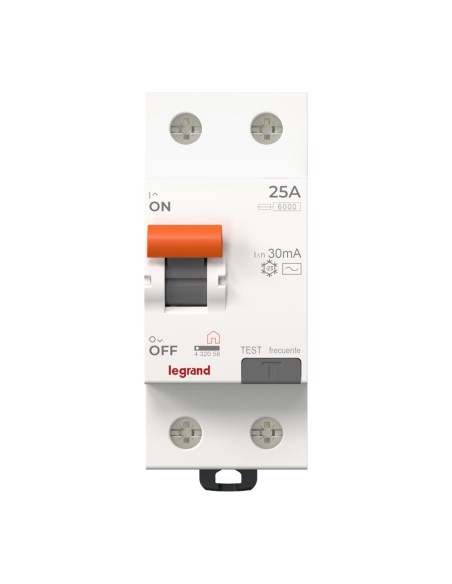 Interruttore differenziale RX 2P 230V 25A 30mA Tipo AC