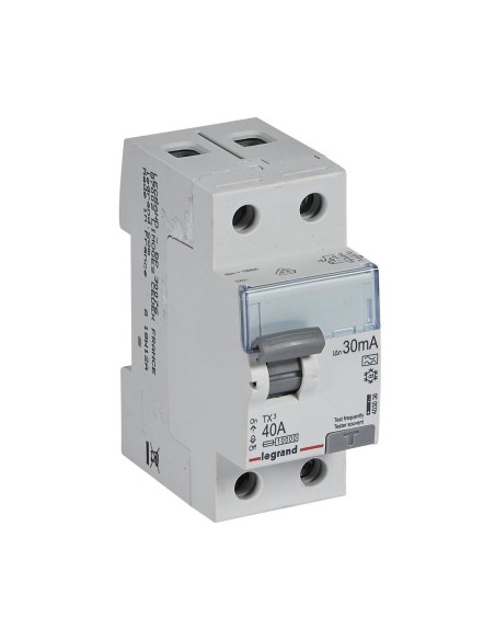 Interrupteur différentiel TX³ 2P 40A 30mA Type A