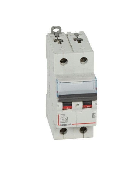 MCCB 2P 50A Curve C 10kA 230/400V