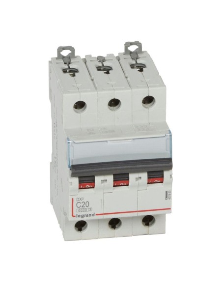 Magnetic thermal circuit breaker 3P 20A C curve 400V
