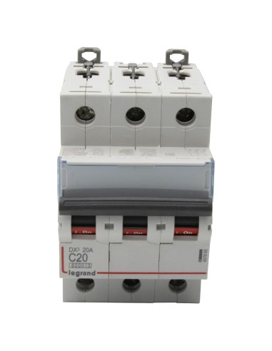 Magnetic thermal circuit breaker 3P 20A C curve 400V