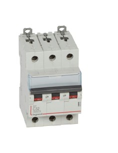 Interruptor magnetotérmico 3P 32A curva C 400V