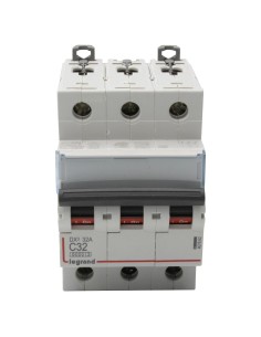 Interruttore magnetotermico 3P 32A curva C 400V 2