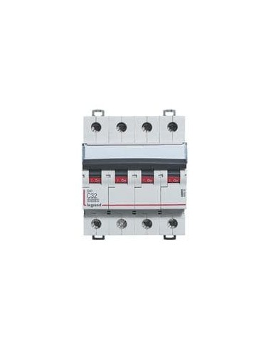 MCCB 4P 32A C-curve 400V 16kA